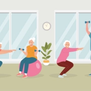 Aula de Pilates no Santo Agostinho