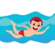 Benefícios da natação infantil
