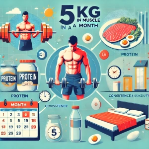 Como ganhar 5 kg de massa em um mês