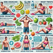 O que é bom para afinar a cintura