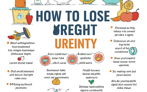 Como perder peso urgente?