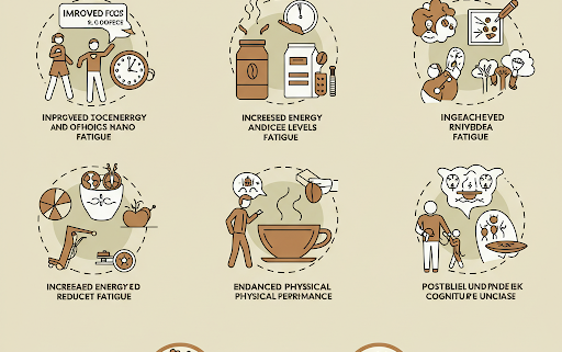 Quais são 5 benefícios do café?