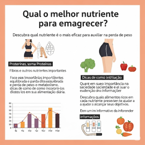  Qual o melhor nutriente para emagrecer